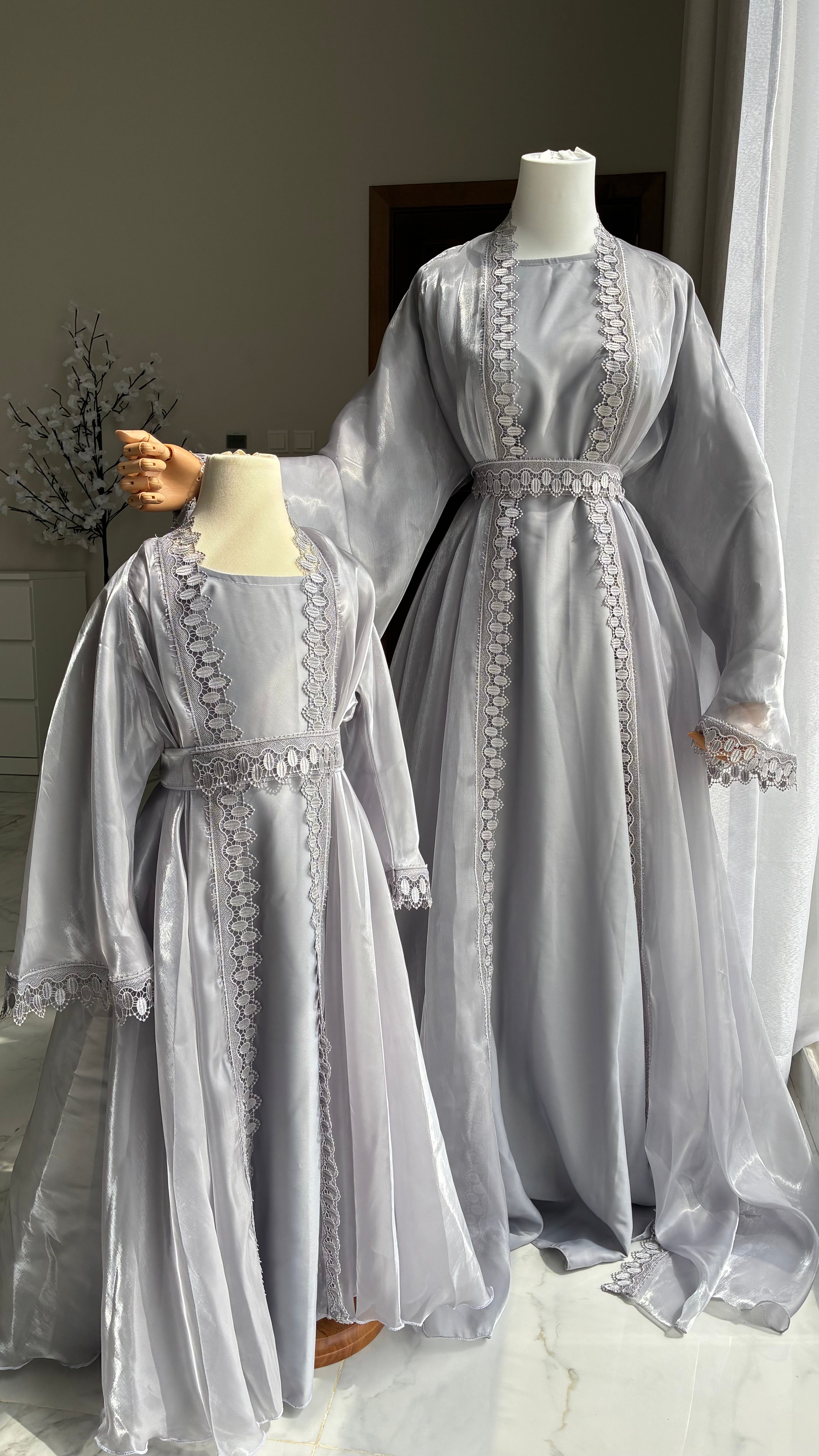 Mini Lynaah 3 pcs - Gris Perle