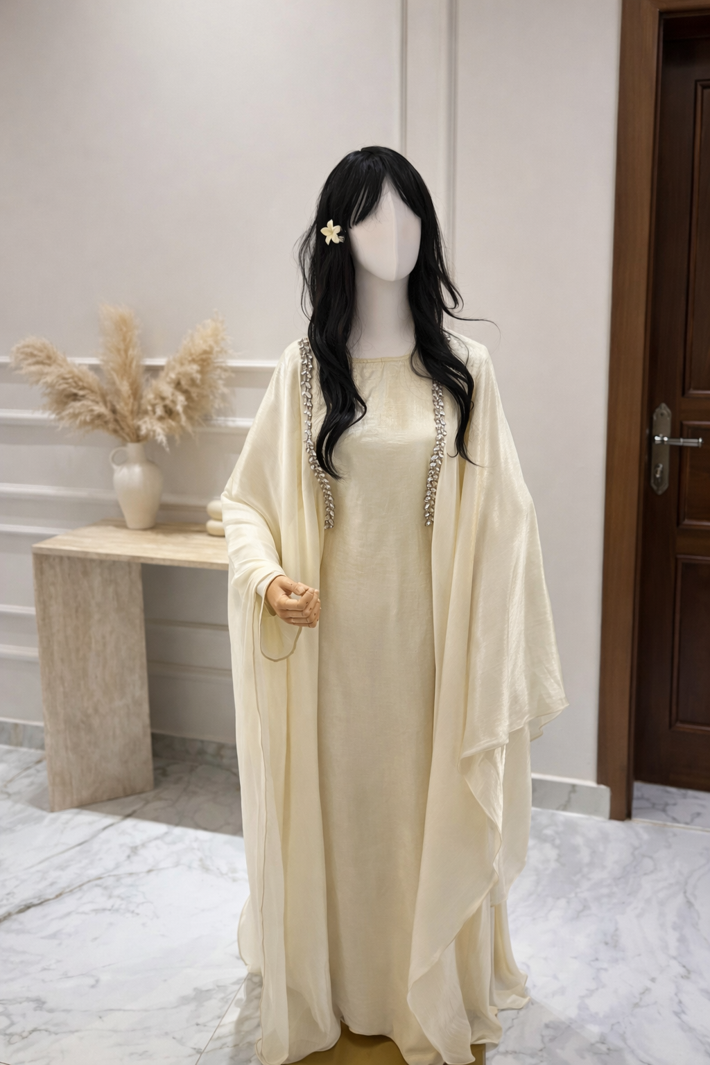 Assiyah 2 pcs - Beige Vanille