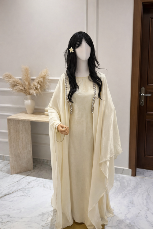 Assiyah 2 pcs - Beige Vanille